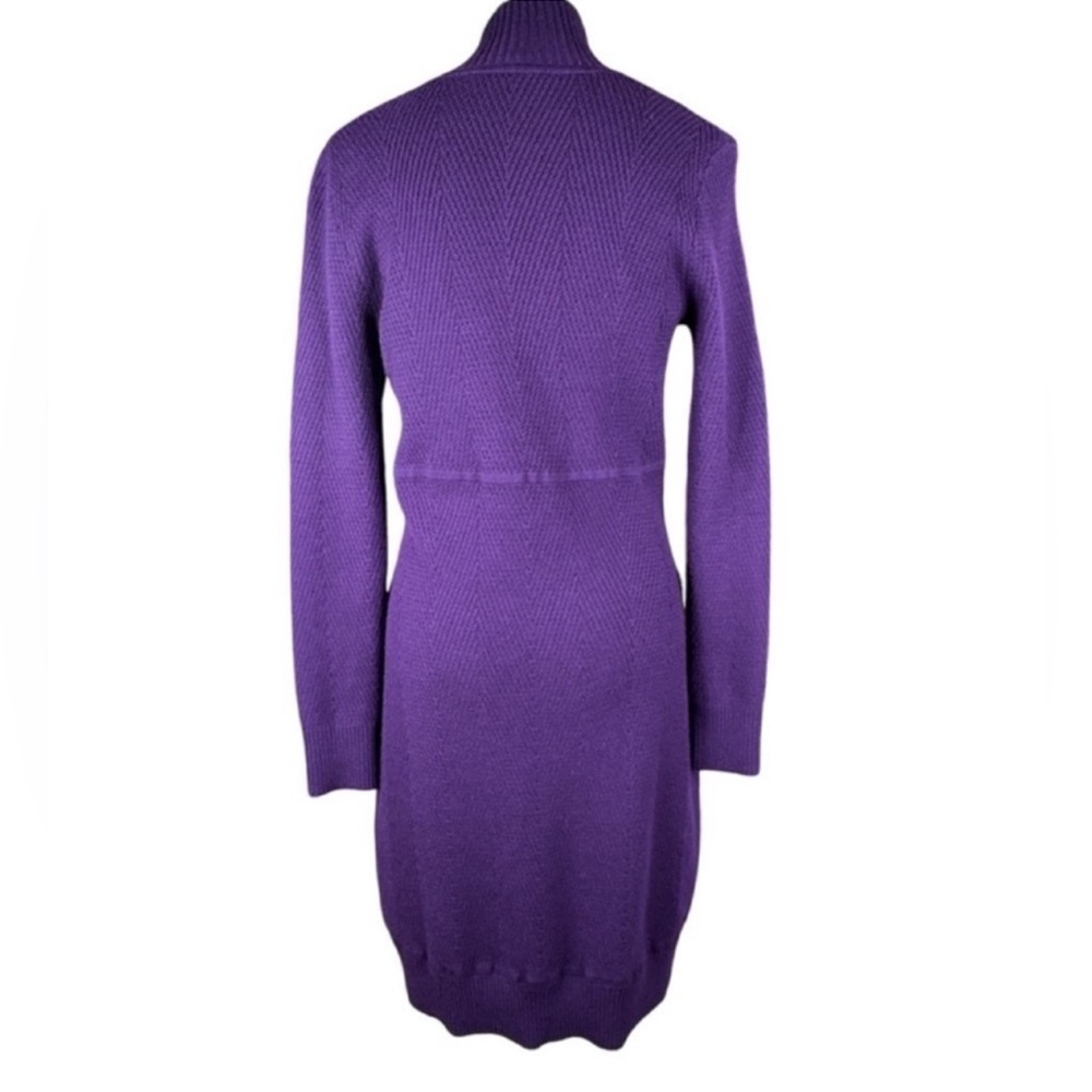 ATHLETA V-Neck Long Sleeve Sweater Dress, No Pockets, Not Lined, Size M. - Picture 3 of 11